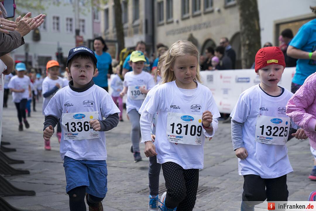Weltkulturerbelauf in Bamberg: Der Böhnlein Bambini-Lauf 2017