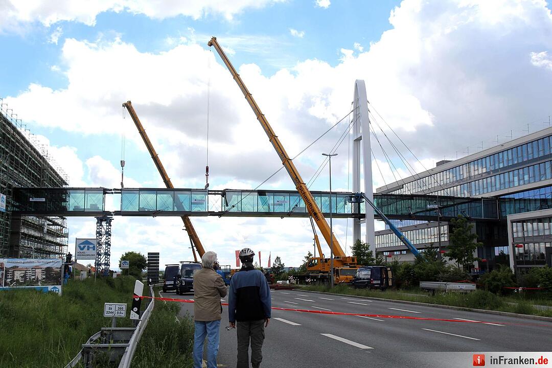 Puma-Bridge in Herzogenaurach vollendet