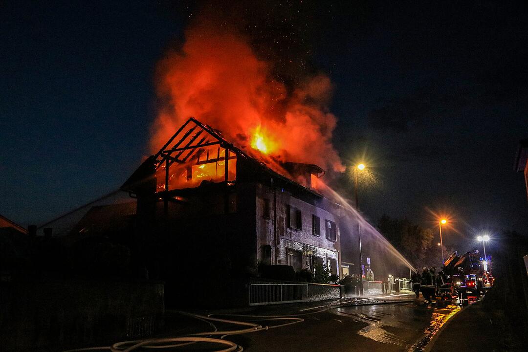 Brand in Frensdorf