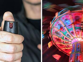 Mindestens elf Menschen auf Würzburger Volksfest durch Pfefferspray verletzt Mindestens elf Menschen auf Würzburger Volksfest durch Pfefferspray verletzt