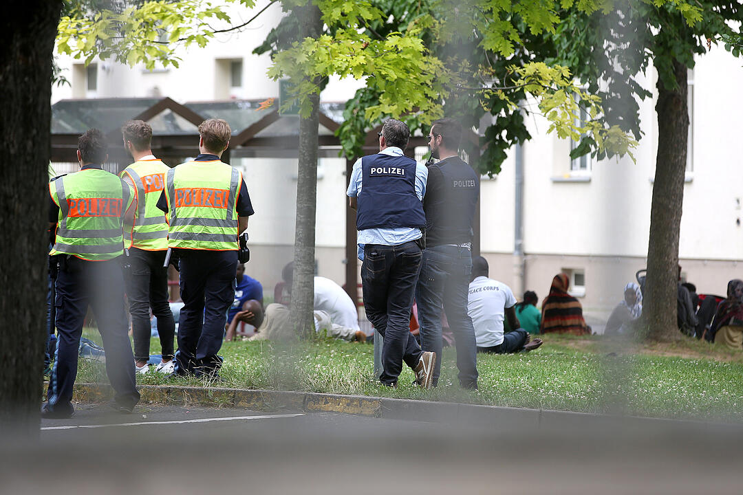 Polizeieinsatz in Asylunterkunft in Schweinfurt