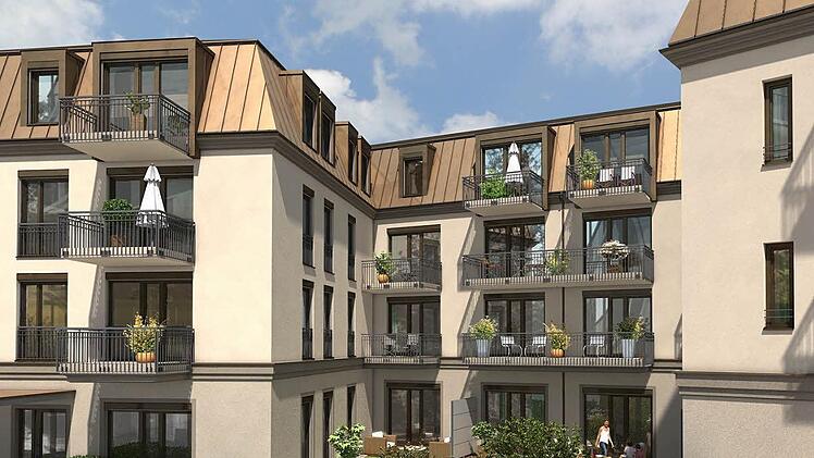 Das geplante Mansardendach des Altenwohnheimes in der Bamberger Straße stieß im Bauausschuss auf Kritik. Foto: R+K Architekten Fürth