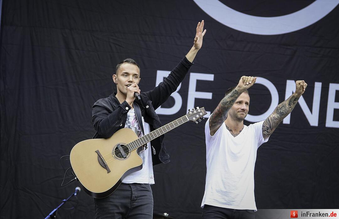 Unheilig und drei Vorbands spieleten am Freitag in Rothenburg ob der Tauber