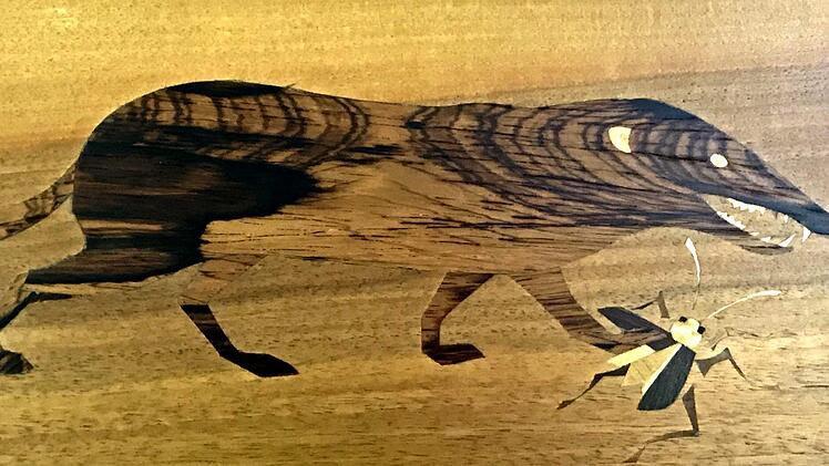 Zalambdalestes: ein insektenfressendes, urtümliches Säugetier. Aus ihm entwickelt sich über die Hominiden vor drei Millionen Jahren auch der Mensch. Foto: Wolfgang Schoberth