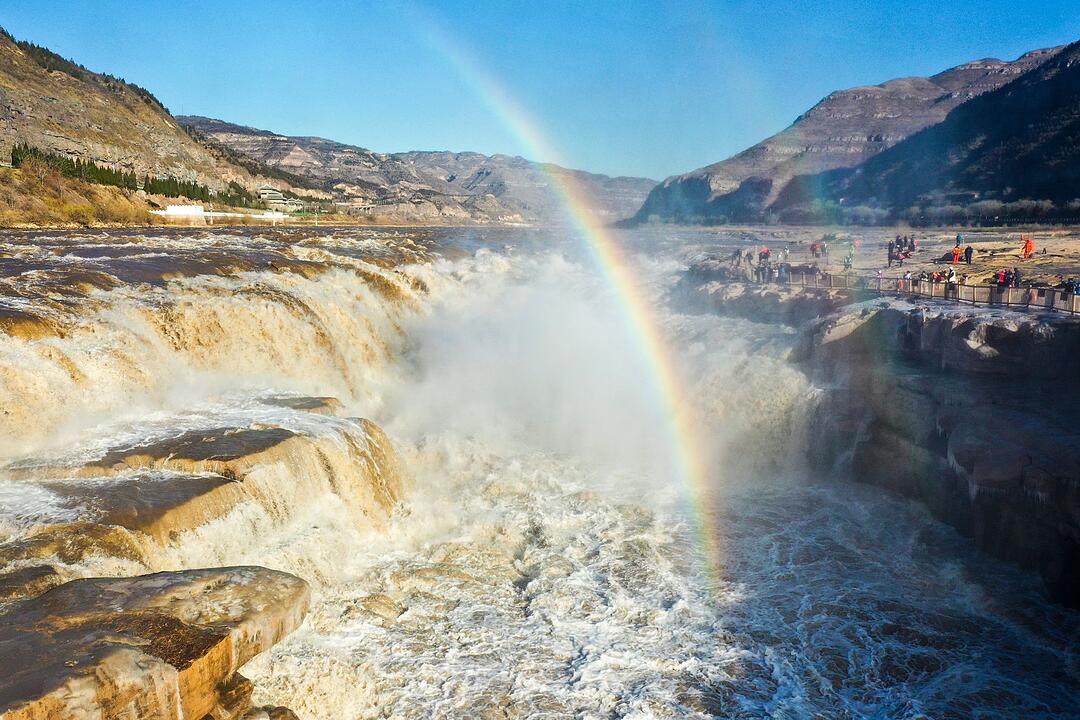 Hukou Wasserfall in China