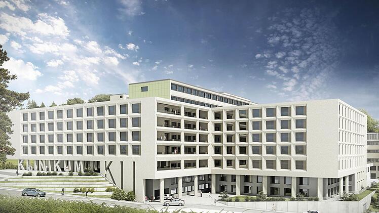 Nach dem Abschluss aller Erweiterungsmaßnahmen wird das Klinikum ein ganz neues Gesicht haben.