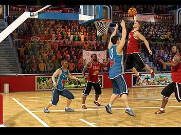 "Dunking Legends": Bis Ende des Jahres landet das neue Online-Game für Basketballfans auf dem Markt. Quelle: upjers