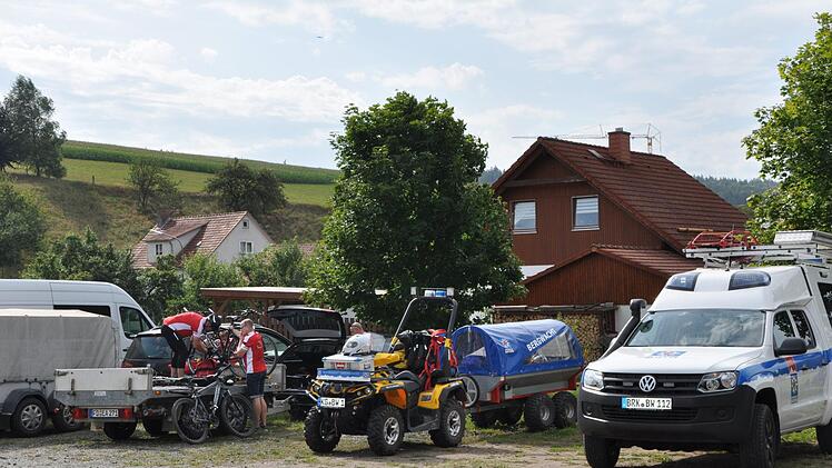 Impressionen von  der Abschlussveranstaltung des diesjährigen "Hessisch-Bayerischen Rad-Vierers" in Kothen. Foto: Petra Heurich