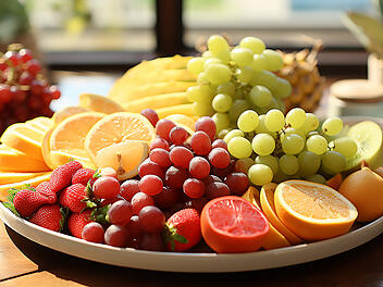 Obst, Obstkorb, Obstteller