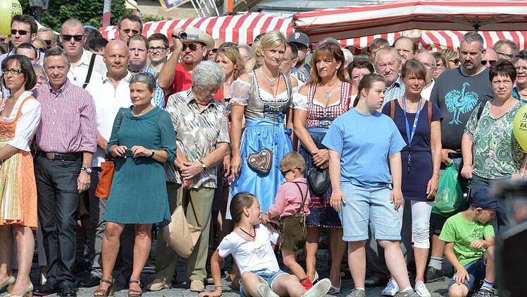 Die Kulmbacher Bierwoche hat begonnen. Foto: Ronald Rinklef