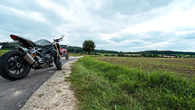 In Franken reist es sich bequem und beeindruckend mit dem Motorrad