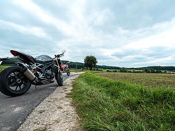 Motorrad, Rhön, Tour
