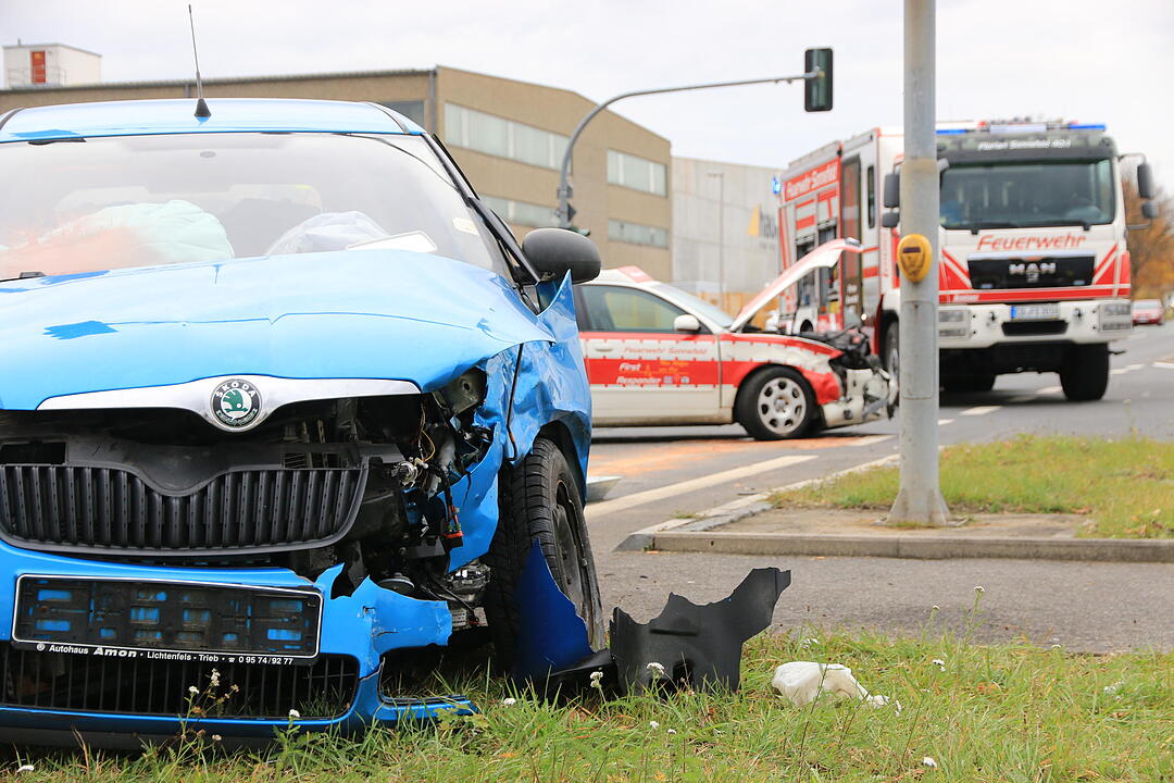 Zusammenstoß in Sonnefeld
