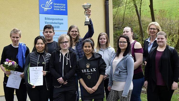 Den Wanderpokal konnte die Klasse Ernährung und Versorgung 16 gewinnen.