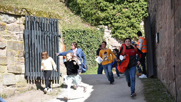 Osteraktion der Freunde der Plassenburg Foto: Uschi Prawitz