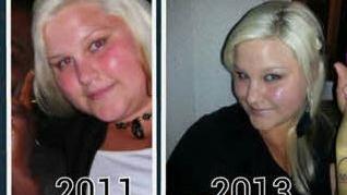 Zum Vergleich: Susanne 2011 und 2013. Foto: privat