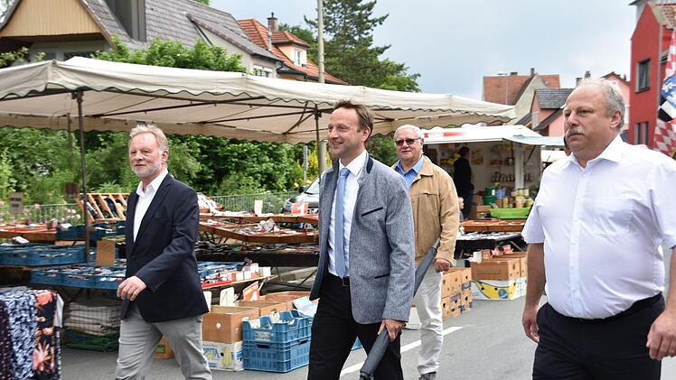Impressionen vom Kerwa-Umzug in Mainleus. Foto: Uschi Prawitz