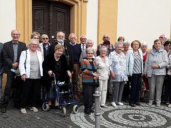 Der Jahrgang 1939/40 traf sich zu einem kleinen Klassentreffen in Münnerstadt. Das ursprünglich geplante große Treffen soll nun 2021 stattfinden.Hartmut Hessel