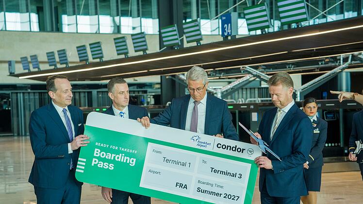 Condor hebt 2027 am neuen Terminal 3 ab