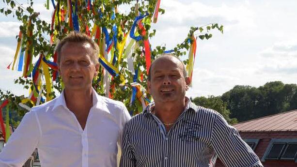 Richtfest in der Salinenstraße Foto: Peter Rauch