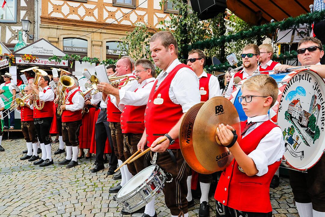 Weinfest-Eröffnung in Zeil am Main