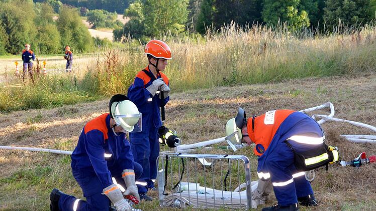 24-Stunden-Jugendübung der Feuerwehren Foto: Peter Rauch