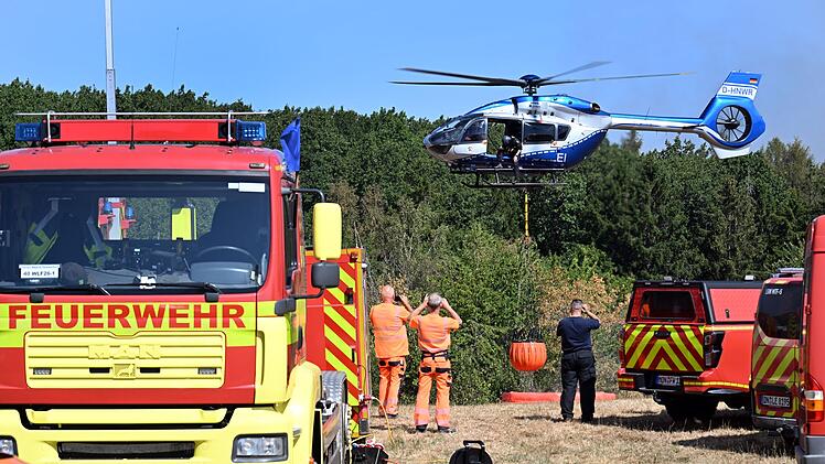 Waldbrand im H&uuml;rtgenwald