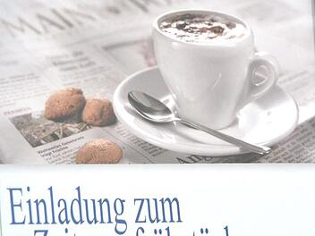 Zeitungsfr&uuml;hst&uuml;ck