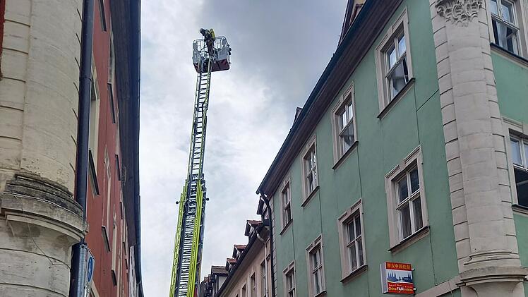 Brand in China-Imbiss in Bamberg