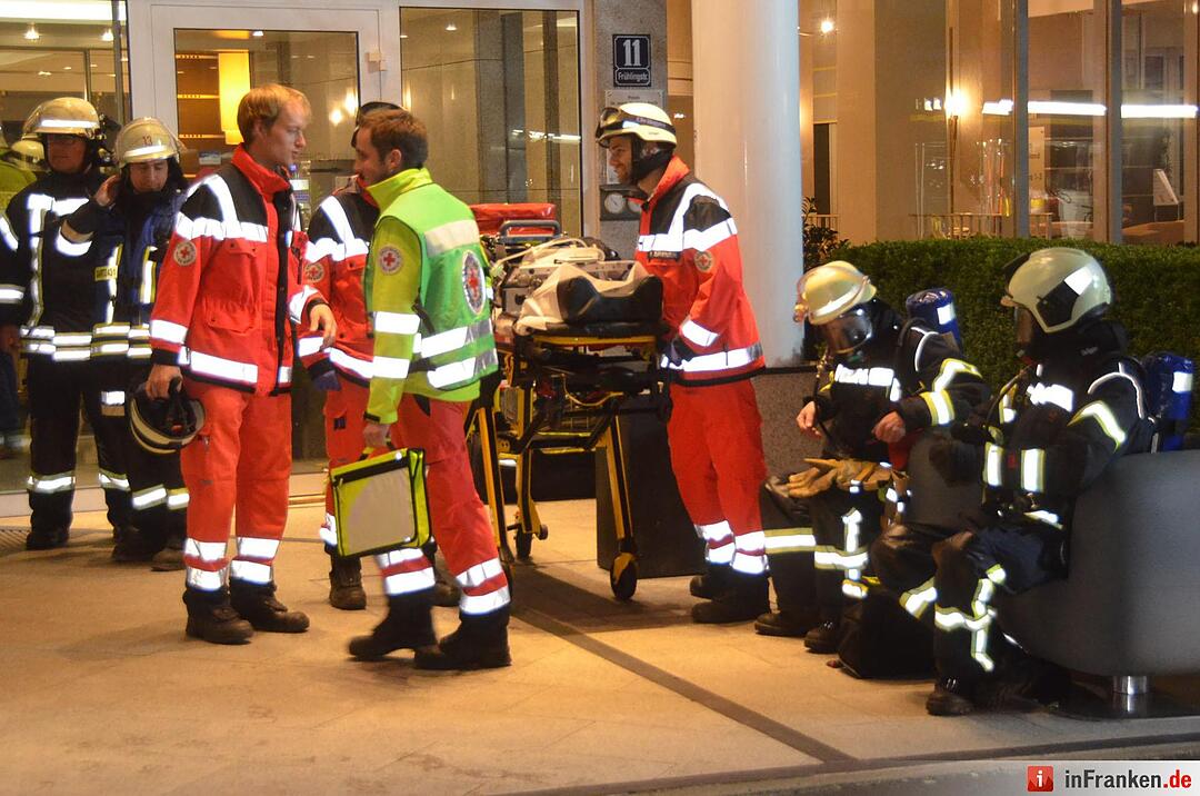 Hotelbrand in Bad Kissingen: 130 Gäste evakuiert