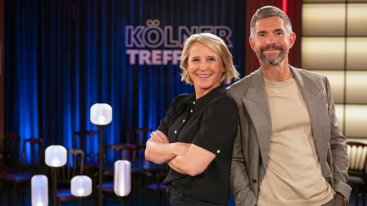 Susan Link und Micky Beisenherz moderieren den "K&ouml;lner Treff" seit 2017. Sie &uuml;bernahmen damals von Bettina B&ouml;ttinger, die die Neuauflage der Talkshow ab 2006 pr&auml;sentiert hatte.