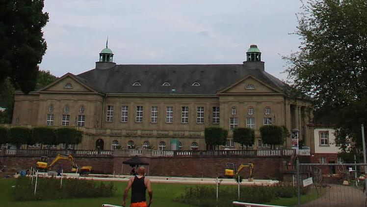 Eindrücke von der Baustelle Luitpoldbad. Foto: Ralf Ruppert