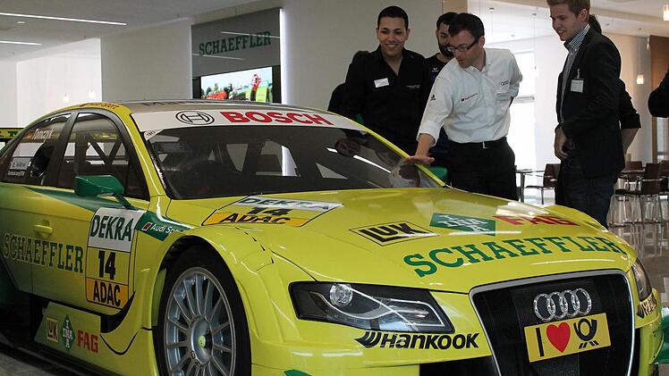 Der Schaeffler-Audi des Rennteams "Phönix" holte 2013 den Gesamtsieg in der DTM.