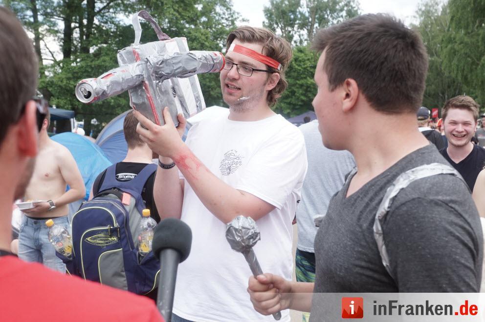 Rock im Park 2016 - Zeltplatz am Samstag