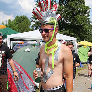 Die krassesten Outfits bei Rock im Park 2017