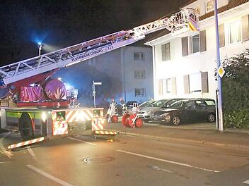 Die Feuerwehr konnte die Flammen zügig löschen.