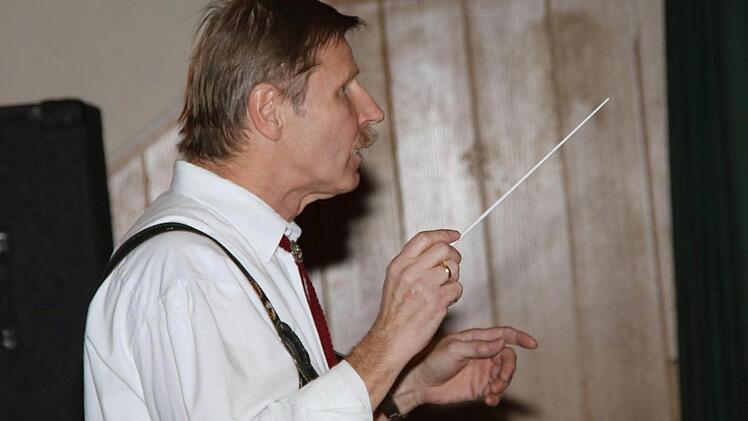 Der Musikverein beim Neujahrskonzert in Maßbach. Foto: Dieter Britz