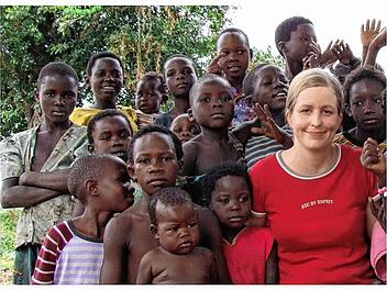 mit Kindern auf dem Land