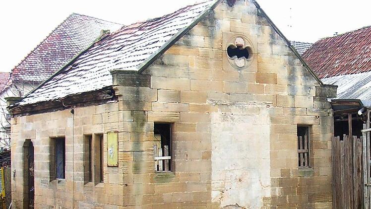 Die Synagoge in Gleusdorf.