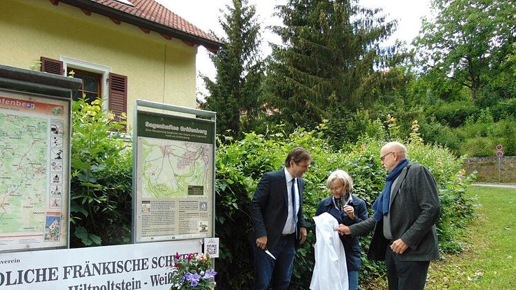 Der zweite Themenweg in Gräfenberg Foto: Petra Malbrich
