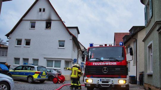 Einsatz in der Vogelstraße Foto:  Freiwillige Feuerwehr Forchheim