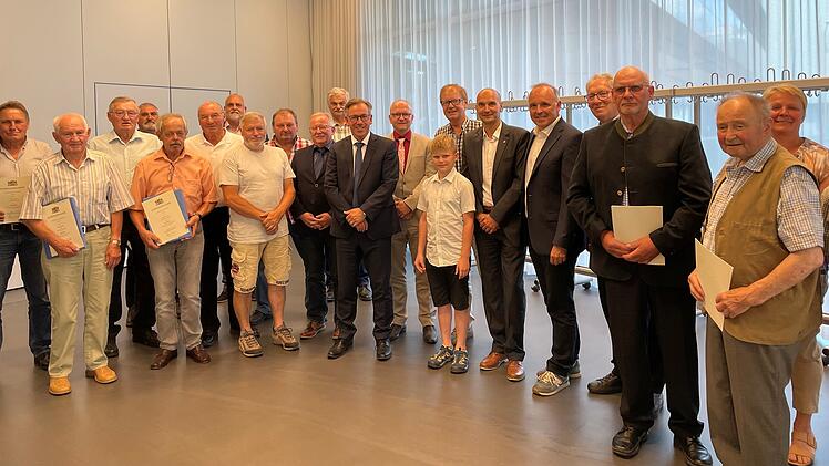 Erlangen: Für ihr langjähriges Engagement - 21 "Wächter der Grenzen" wurden ausgezeichnet