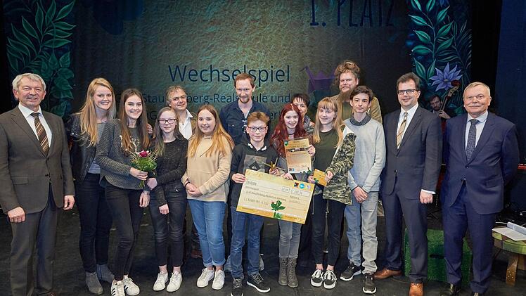 Die Preisträger der Graf-Stauffenberg-Realschule Bamberg