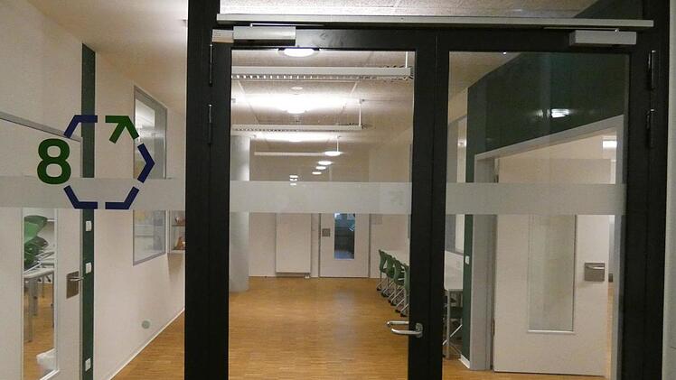 Jede Jahrgangsstufe hat ihren eigenen Bereich.