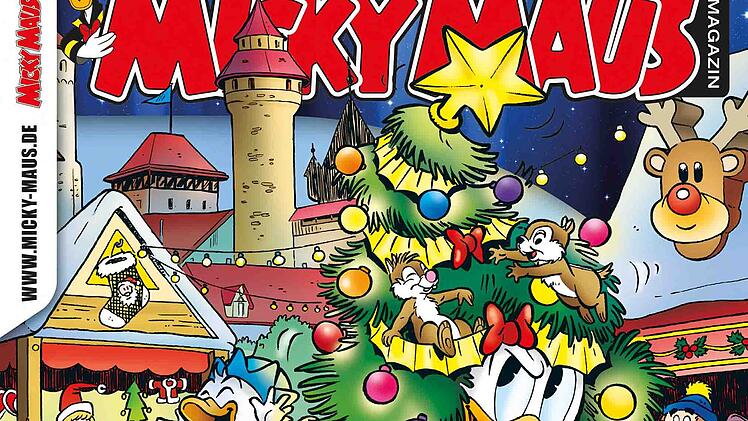 Donald-Duck-Comic spielt auf Nürnberger Christkindlesmarkt