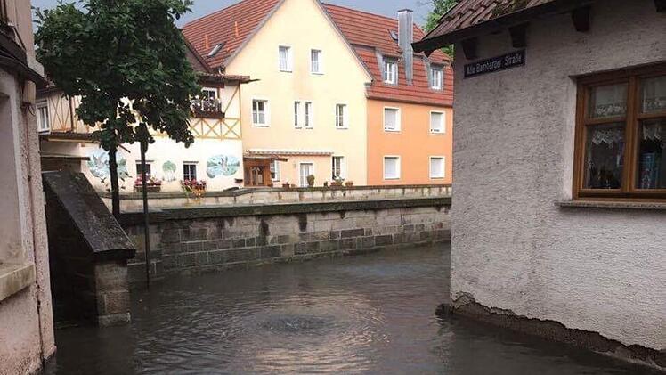 Alte Bamberger Straße KronachFoto: Feuerwehr Kronach