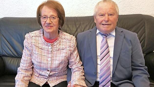 Seit 60 Jahren ein Paar: Rudolf und Hildegard Gütlein
