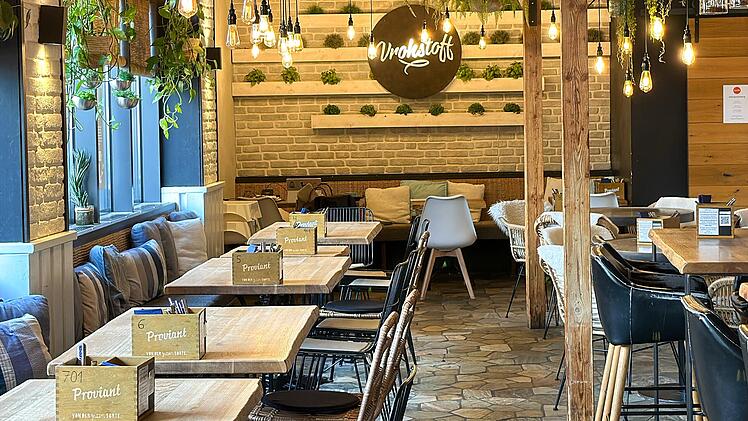 Das Restaurant Vrohstoff in W&uuml;rzburg bietet vielf&auml;ltige Speisen in einer angenehmen Atmosph&auml;re.