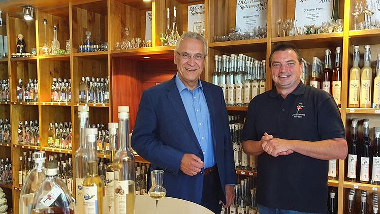 Joachim Herrmann und Johannes Haas
