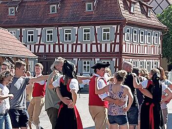 Der Volkstanz wird in Nassach noch gelebt.